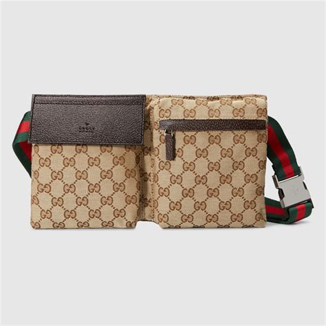 gucci original gg canvas belt bag|gucci vintage canvas belt bag.